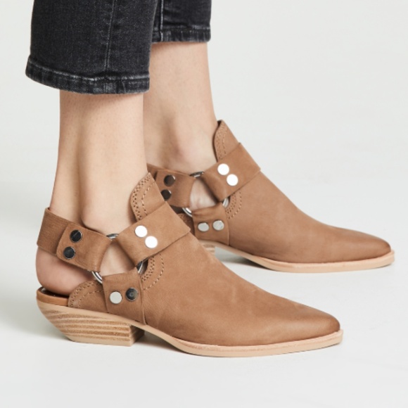 slingback ankle boots